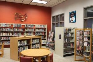 Cherokee County Library's Teen Reading Area